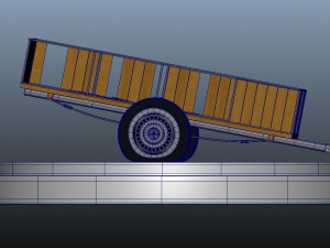 trailer 3D 模型