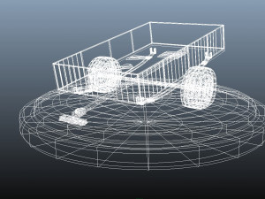 trailer 3D 模型