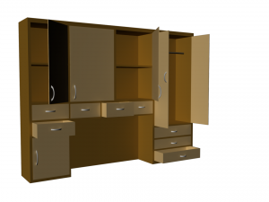 wardrobe Modèle 3D