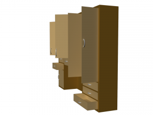wardrobe Modèle 3D