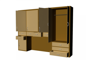 wardrobe Modèle 3D