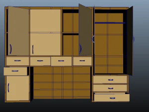 wardrobe 3D Model