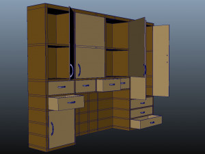 wardrobe Modèle 3D