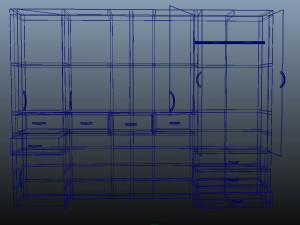 wardrobe Modèle 3D