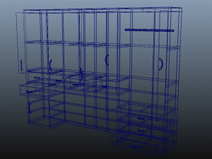 wardrobe Modèle 3D