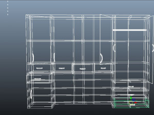 wardrobe Modèle 3D