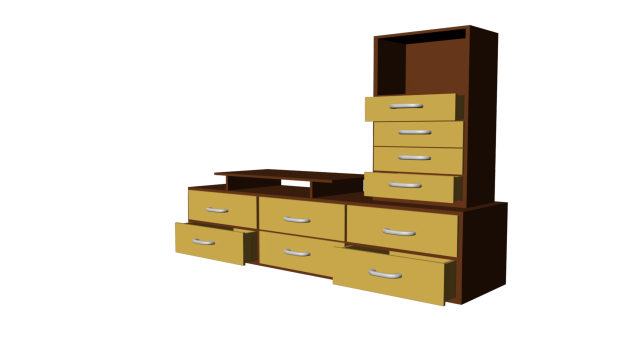 shelf 3D 模型 .c4d .max .obj .3ds .fbx .stl .blend 