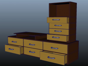 shelf 3D 模型