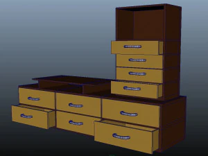 полиця 3D Модель