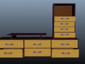 shelf 3D 模型