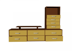 shelf 3D 模型