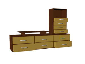 shelf 3D 模型