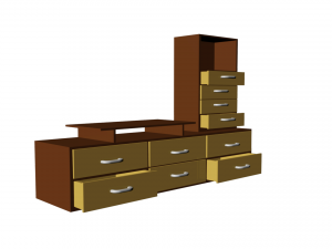 shelf 3D 模型