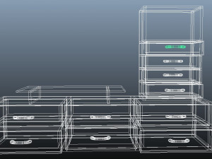 shelf 3D 模型