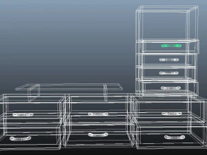 полиця 3D Модель