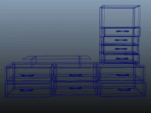полиця 3D Модель