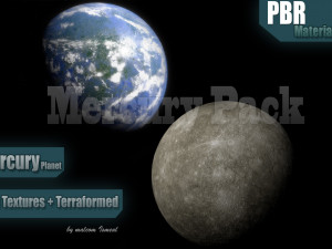 mercury pack CG 텍스쳐