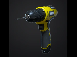аккумуляторная дрель 3D Модель