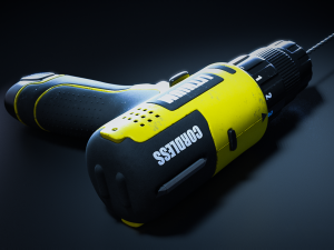 cordless drill Modelo 3D