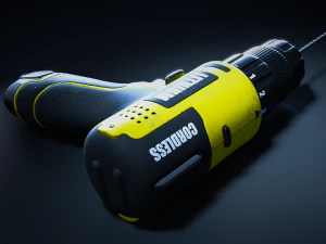 cordless drill 3D Model