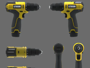 cordless drill 3D Model
