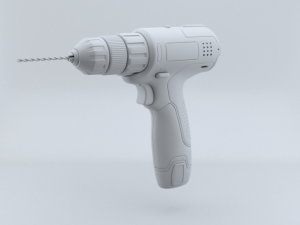 cordless drill Modelo 3D