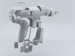 cordless drill Modelo 3D
