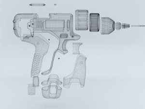 cordless drill Modelo 3D