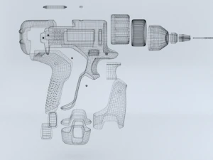 cordless drill 3D Model