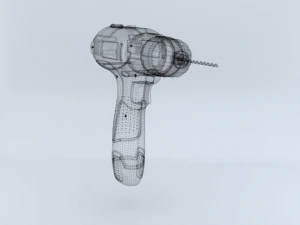 cordless drill 3D Model