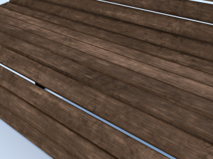 bench Modèle 3D