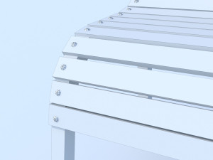 bench Modèle 3D