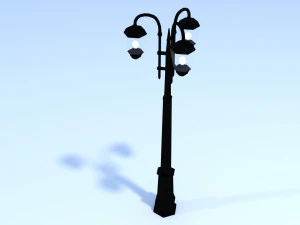 lâmpada de rua Modelo 3D
