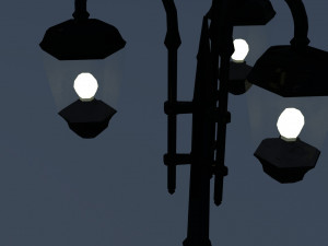 street lamp 3Dモデル