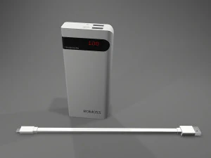 Banco de pot&ecirc;ncia para celular romoss sense 4p Modelo 3D