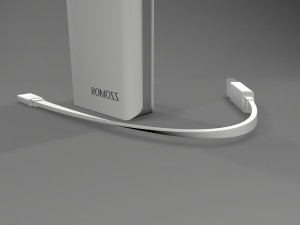Power bank mobile phone romoss sense 4p 3D Model