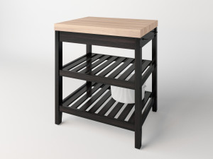 Wadholma kitchen table island ikea 3Dモデル