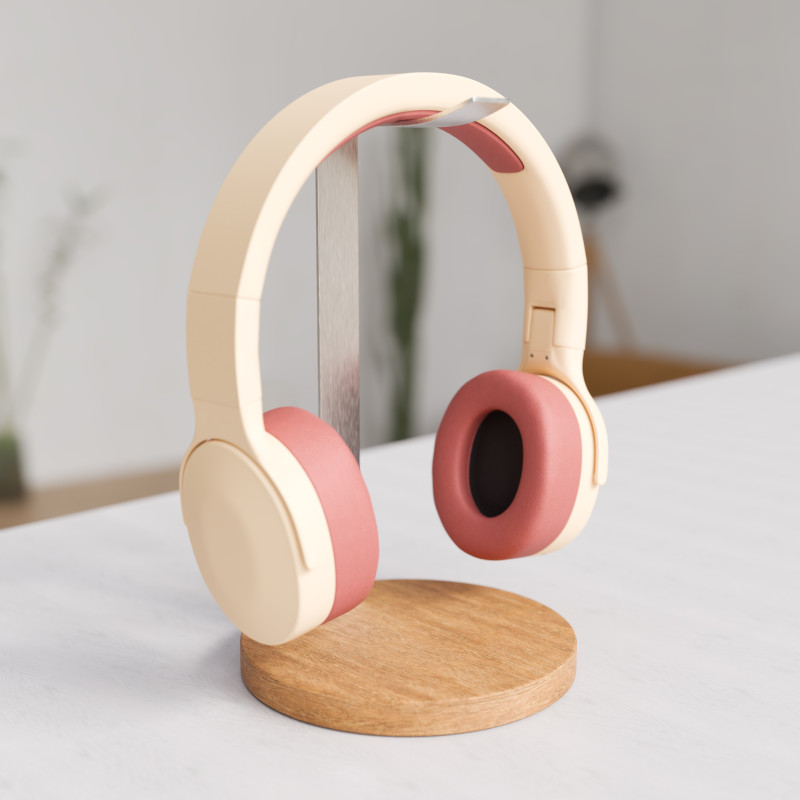Headphones Model 3D .c4d .max .obj .3ds .fbx .stl .blend 