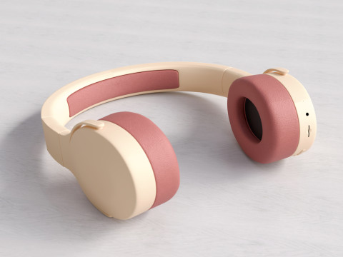 Headphones Model 3D