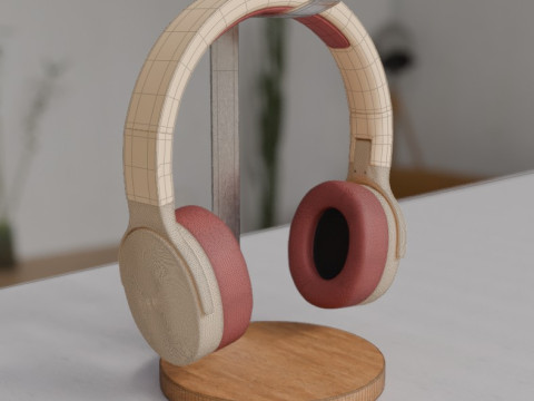 Headphones Model 3D