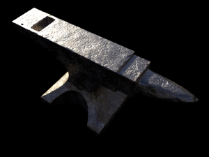 anvil photorealistic 3Dモデル