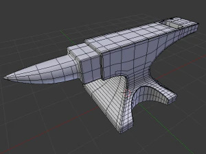 anvil photorealistic 3D Model