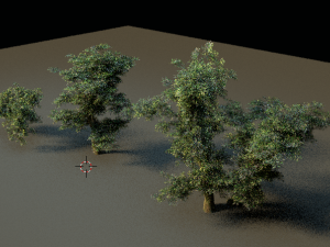 tree pack 3D Model