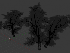 tree pack 3D Model