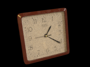 clock 3D-Modell