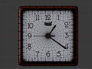 clock 3D Model
