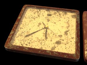 clock 3D-Modell