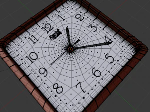 clock 3D Model
