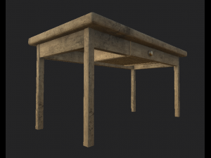 table Modelo 3D