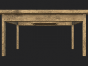table Modelo 3D